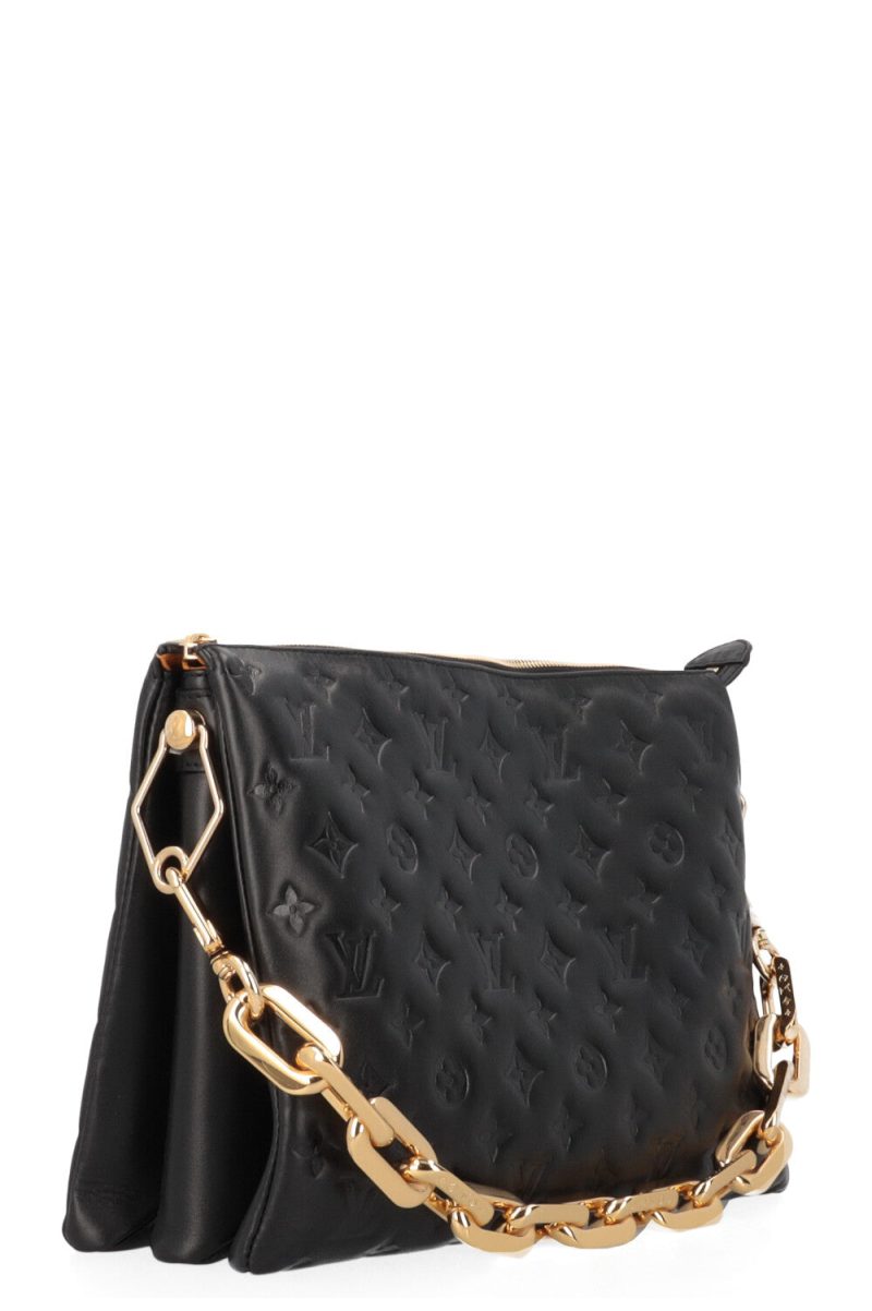 LOUIS VUITTON Coussin MM Bag Leather Navy - Image 3