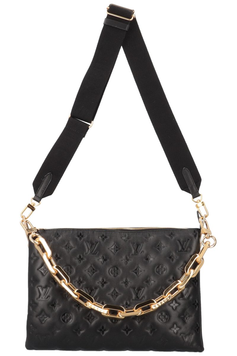 LOUIS VUITTON Coussin MM Bag Leather Navy - Image 8