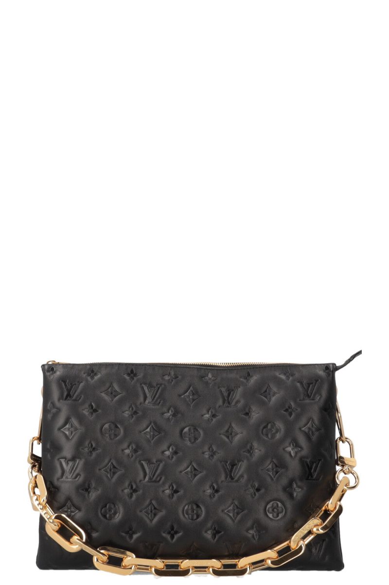 LOUIS VUITTON Coussin MM Bag Leather Navy - Image 4