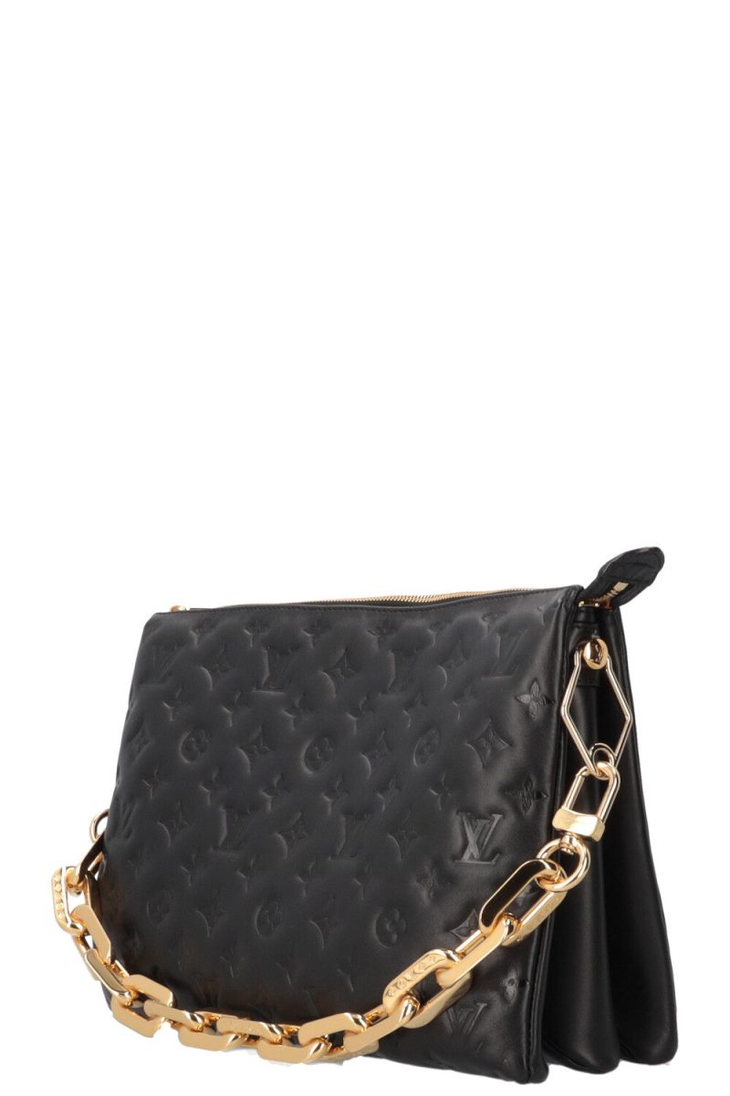 LOUIS VUITTON Coussin MM Bag Leather Navy - Image 7