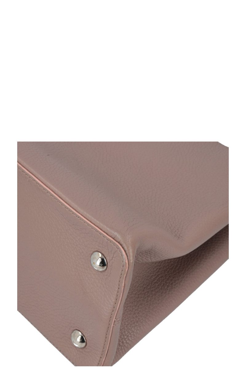 LOUIS VUITTON Capucines Light Pink/Yellow M22514 Taurillon Leather Size BB - Image 11