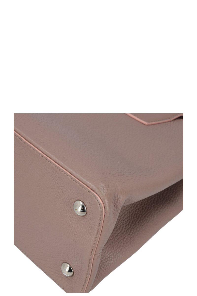 LOUIS VUITTON Capucines Light Pink/Yellow M22514 Taurillon Leather Size BB - Image 9