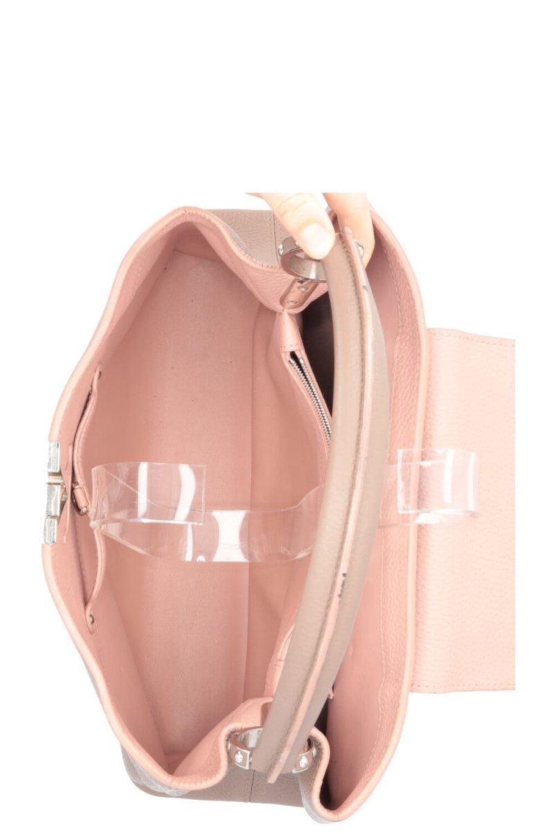 LOUIS VUITTON Capucines Light Pink/Yellow M22514 Taurillon Leather Size BB - Image 13