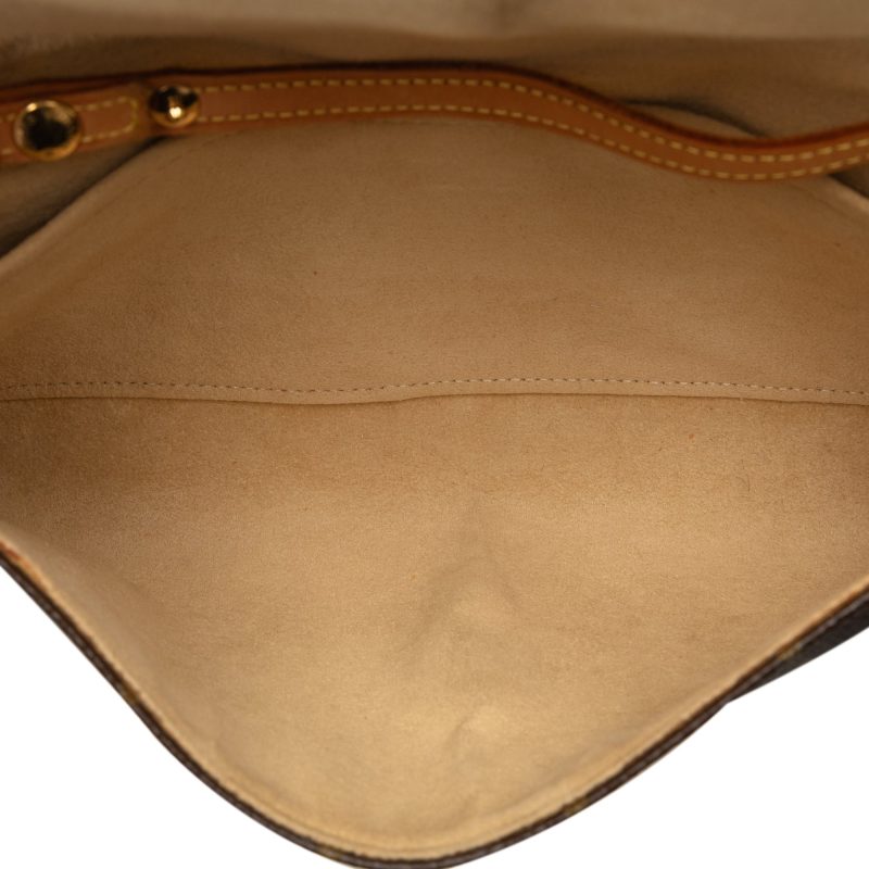 Brown Louis Vuitton Monogram Pochette Twin GM Crossbody Bag - Image 5