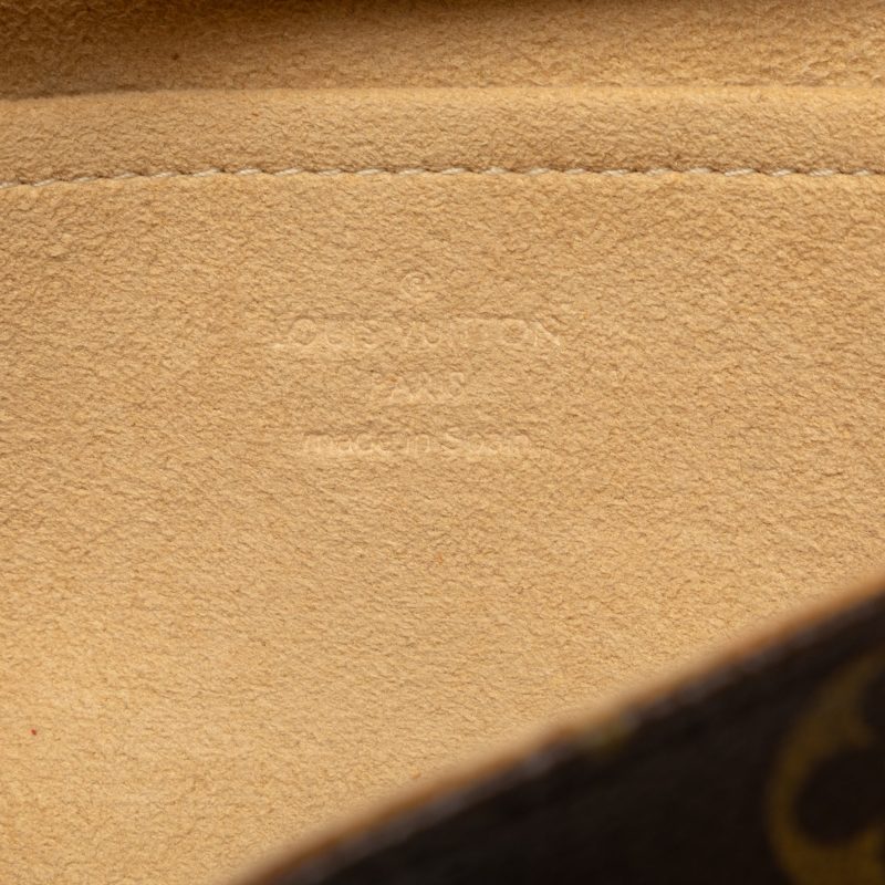 Brown Louis Vuitton Monogram Pochette Twin GM Crossbody Bag - Image 6