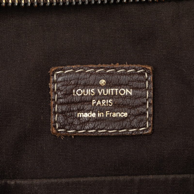 Brown Louis Vuitton Monogram Mini Lin Romance Hobo Bag - Image 6