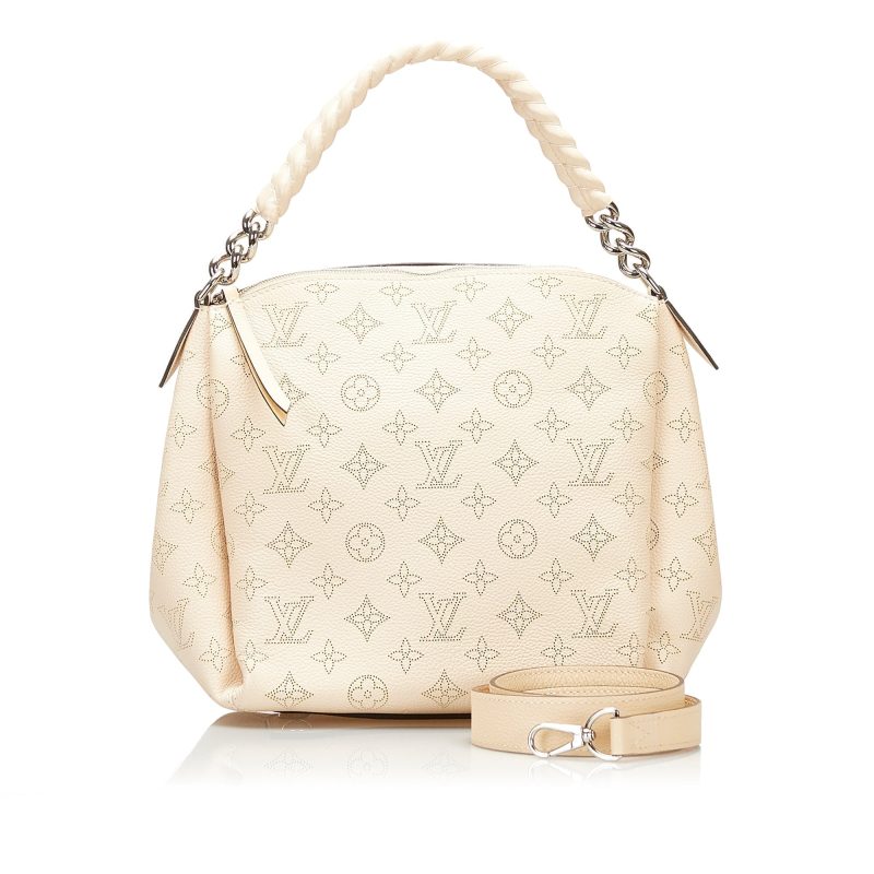 Louis Vuitton Babylone Chain BB Black Mahina