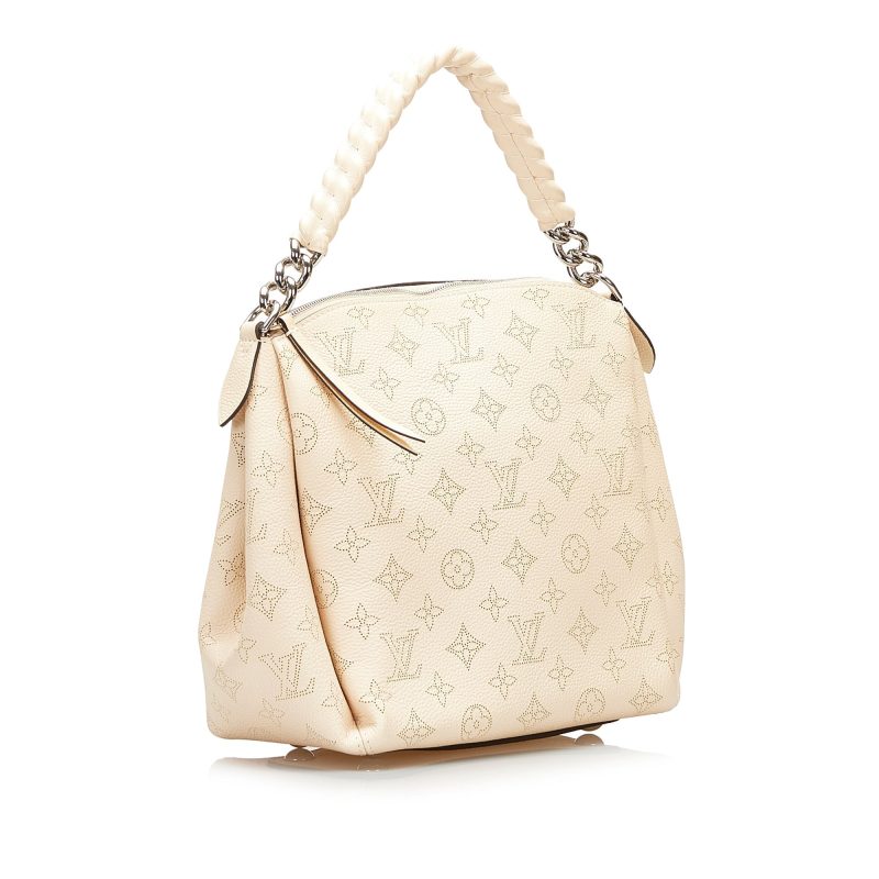 Louis Vuitton Babylone Chain BB Black Mahina - Image 3