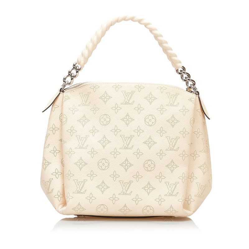 Louis Vuitton Babylone Chain BB Black Mahina - Image 4