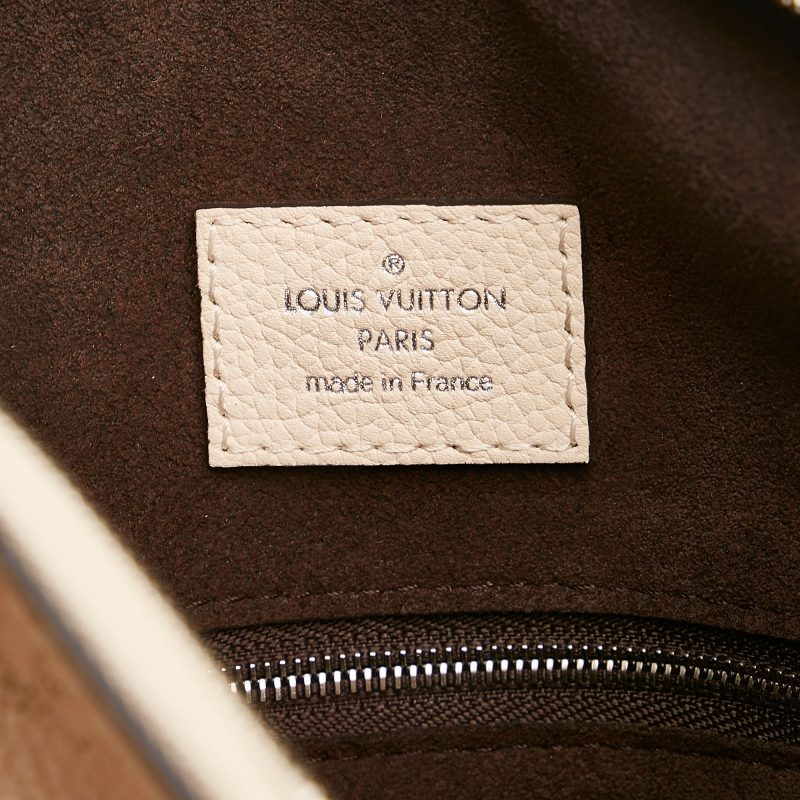 Louis Vuitton Babylone Chain BB Black Mahina - Image 8