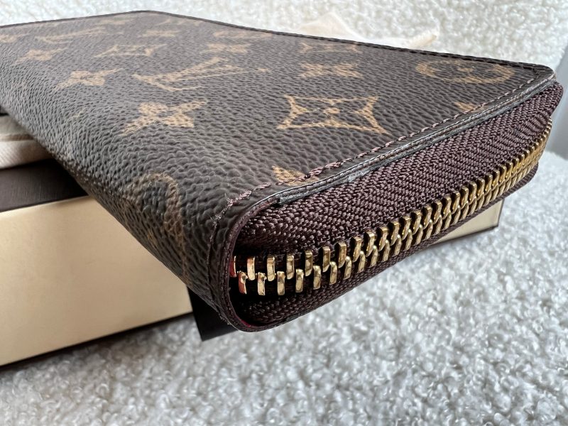 Louis Vuitton Clemence Wallet in Damier Ebene - Image 5