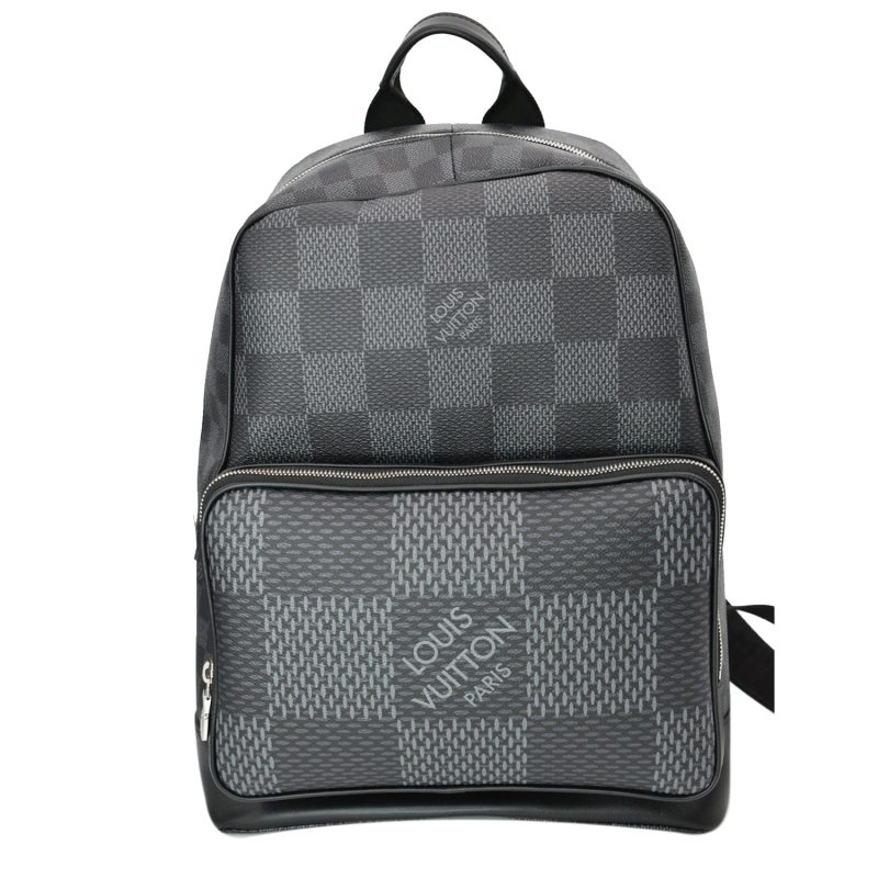 LOUIS VUITTON Campus Damier Infini Leather Bumbag Navy Blue