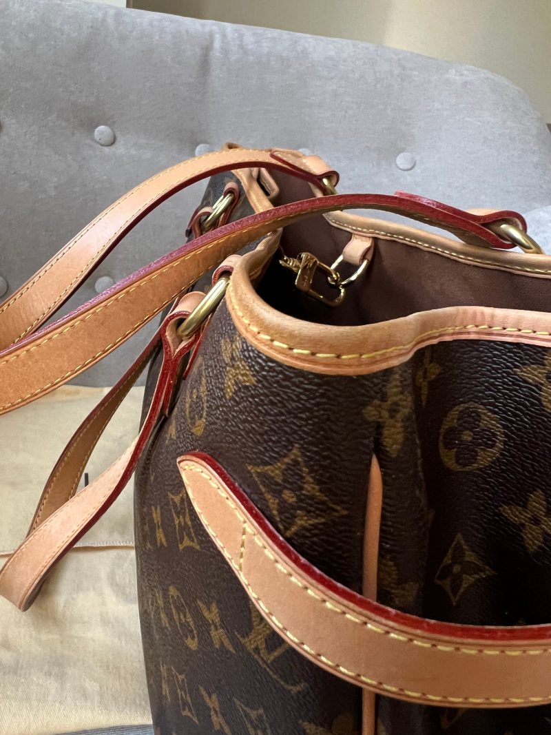 Louis Vuitton Batignolles Horizontal Monogram Canvas Tote Bag Brown Large - Image 14