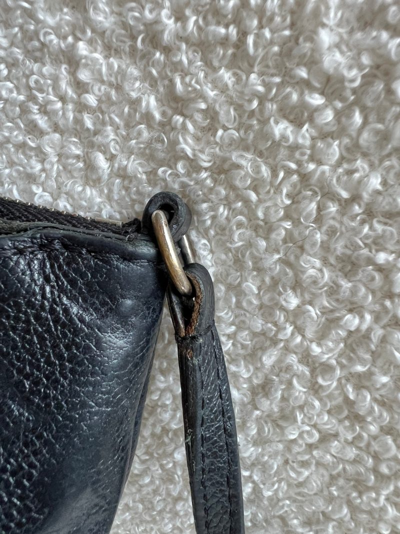 Louis Vuitton Black Monogram Empreinte Pochette Metis Bag - Image 7