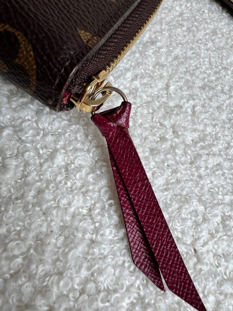 Louis Vuitton Clemence Wallet in Damier Ebene - Image 11