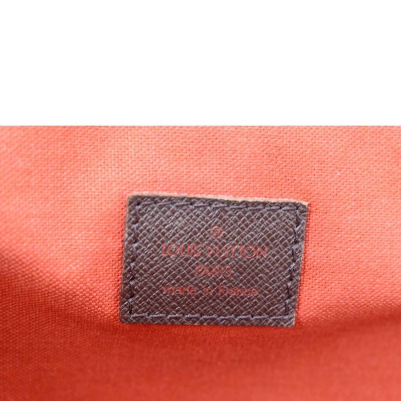 LOUIS VUITTON Belem RedN51174 Damier Ebene Canvas Size MM - Image 11