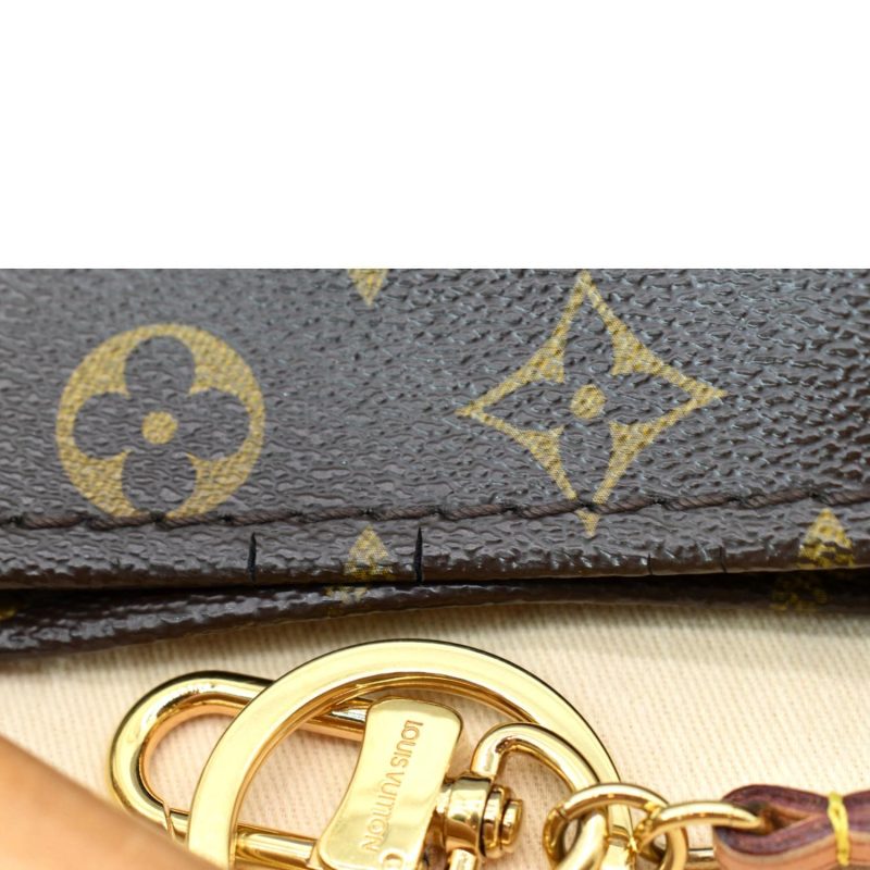 LOUIS VUITTON Artsy MM Monogram Canvas Hobo Bag Brown - Image 10