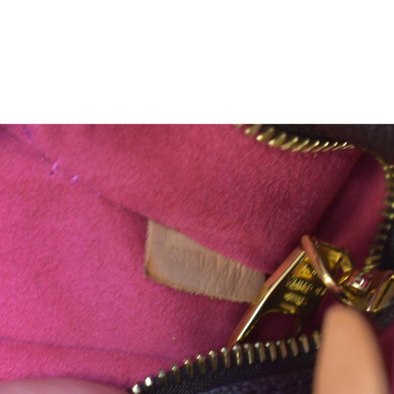 LOUIS VUITTON Love Lock NeoNoe Monogram Canvas Shoulder Bag Brown - Image 8