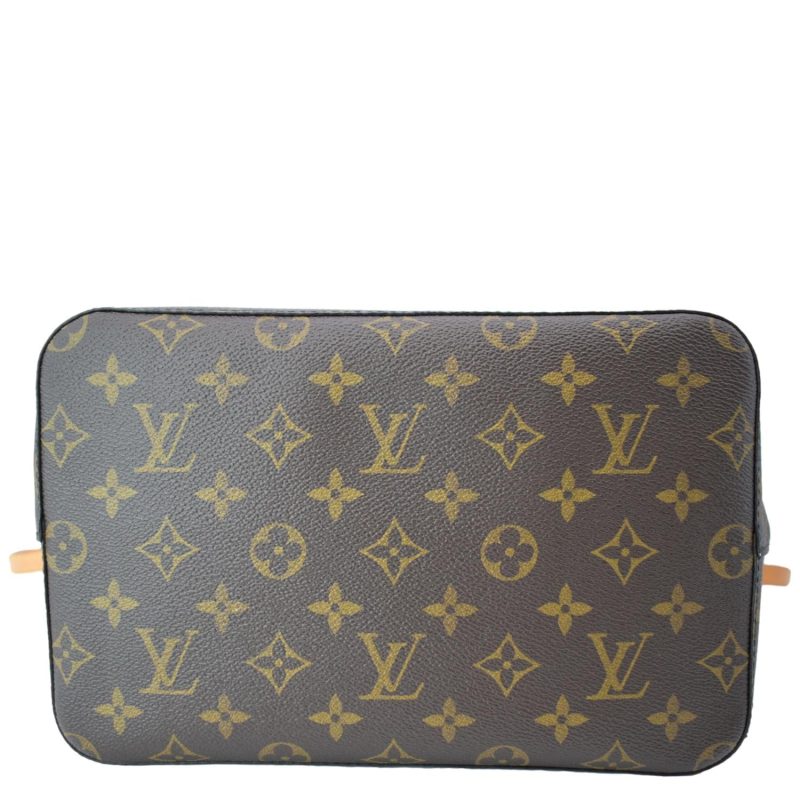 LOUIS VUITTON Love Lock NeoNoe Monogram Canvas Shoulder Bag Brown - Image 6