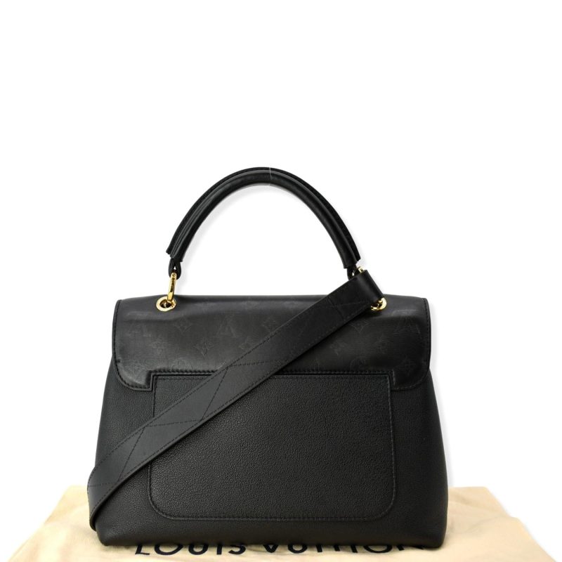 LOUIS VUITTON Very One Handle Monogram Leather Shoulder Bag Black - Image 2
