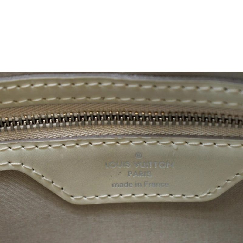LOUIS VUITTON Brea MM Epi Leather Satchel Shoulder Bag Ivory - Image 10