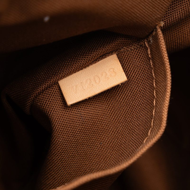 Brown Louis Vuitton Monogram Toiletry Pouch 19 - Image 5