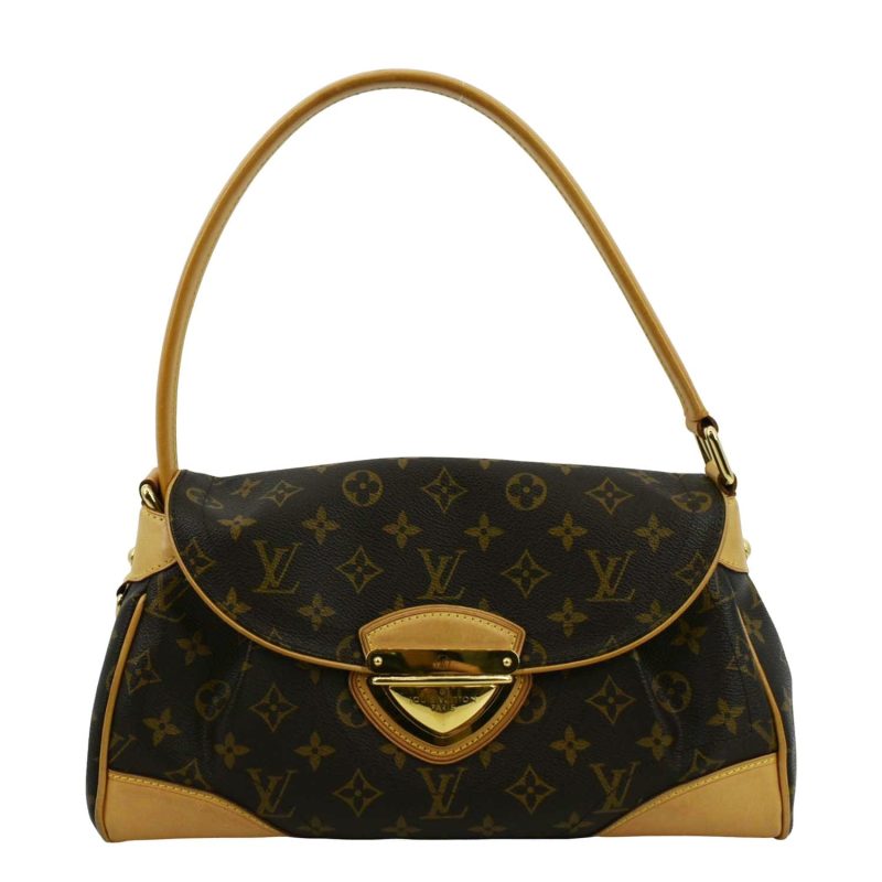 Louis Vuitton Beverly Multicolor Monogram Shoulder Bag White Medium