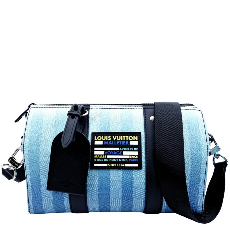 LOUIS VUITTON City Keepall LV Aerogram Black