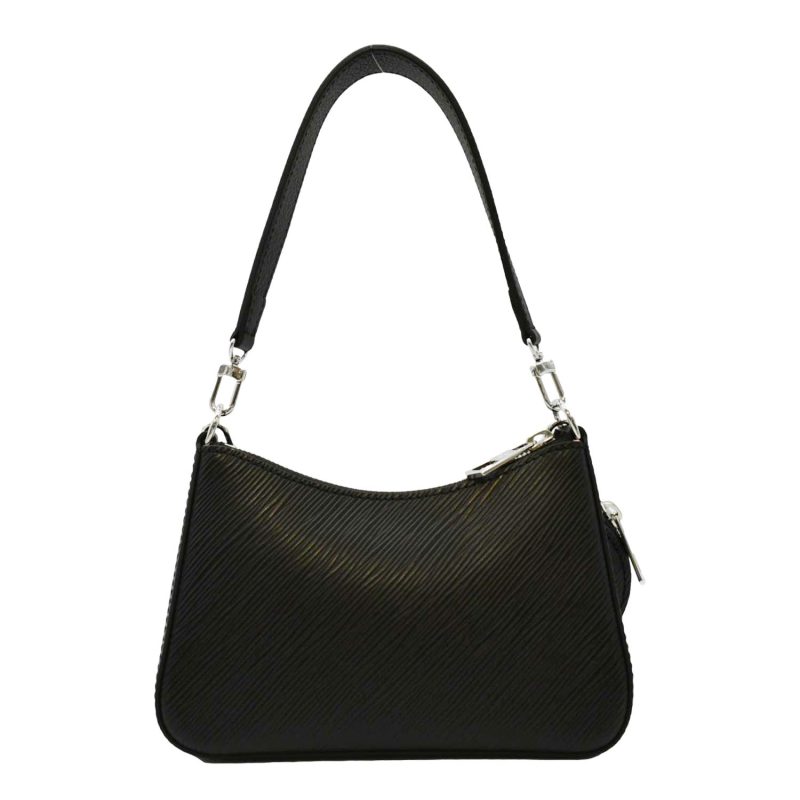 LOUIS VUITTON Marellini Epi Leather Shoulder Bag Black - Image 3