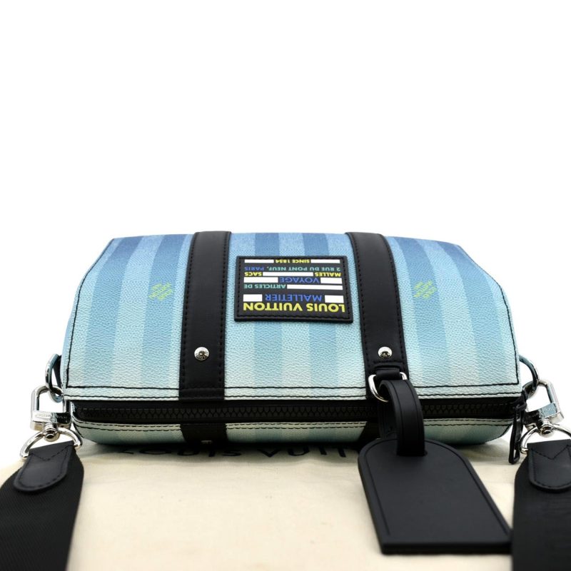 LOUIS VUITTON City Keepall LV Aerogram Black - Image 5