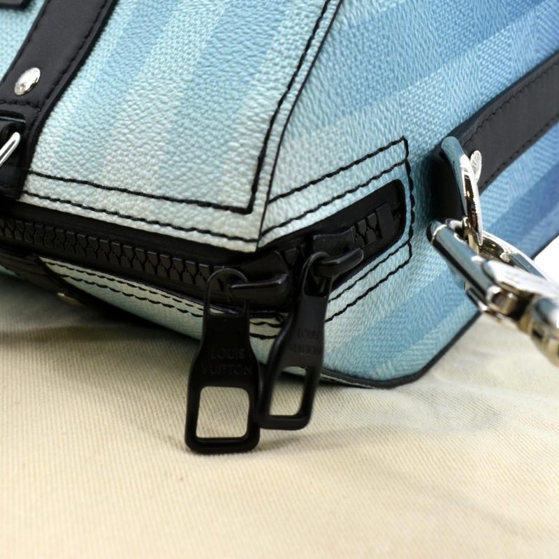 LOUIS VUITTON City Keepall LV Aerogram Black - Image 9