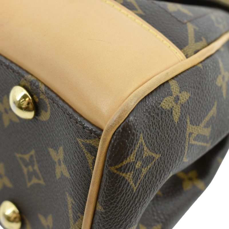 Louis Vuitton Beverly Multicolor Monogram Shoulder Bag White Medium - Image 10