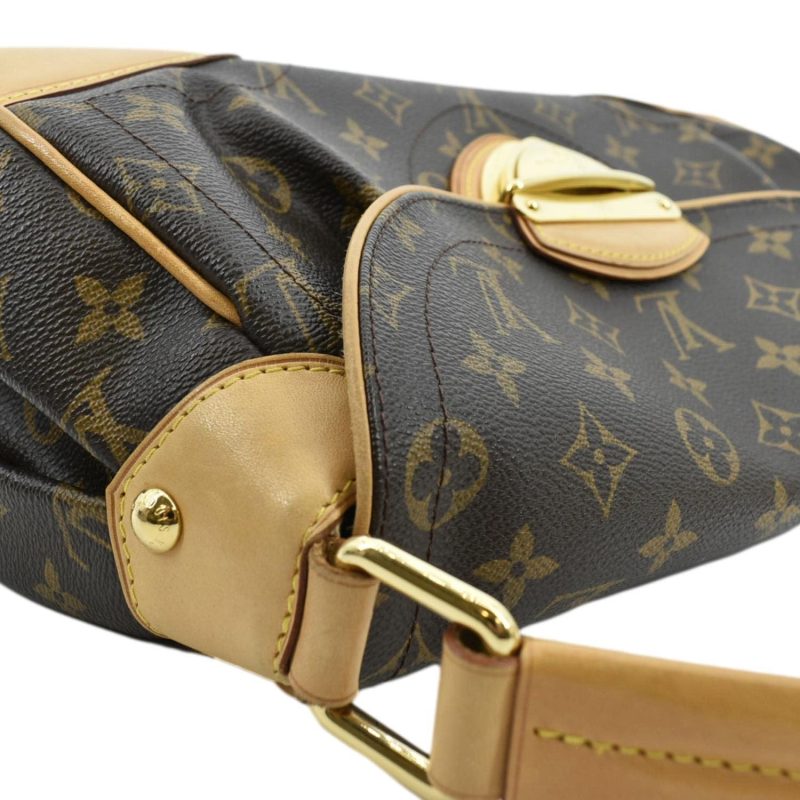 Louis Vuitton Beverly Multicolor Monogram Shoulder Bag White Medium - Image 7