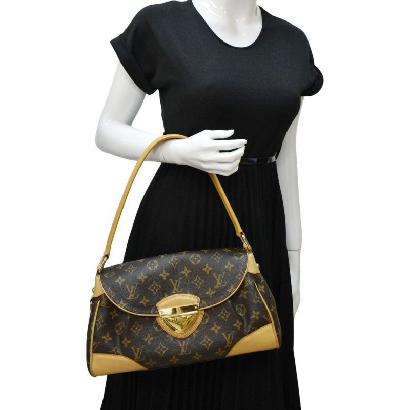 Louis Vuitton Beverly Multicolor Monogram Shoulder Bag White Medium - Image 2
