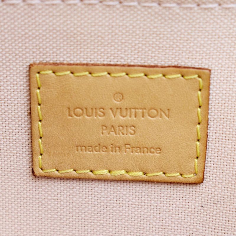 LOUIS VUITTON Croisette Damier Azur Satchel Crossbody Bag White - Image 10