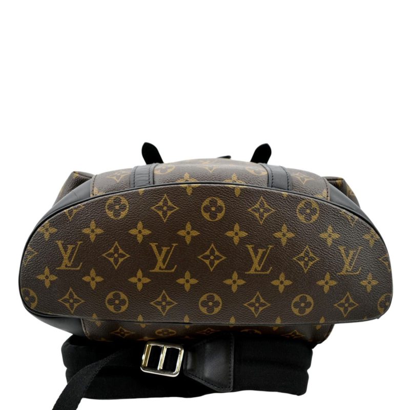 LOUIS VUITTON Christopher Noir M43735 Monogram Macassar Canvas Size MM - Image 11