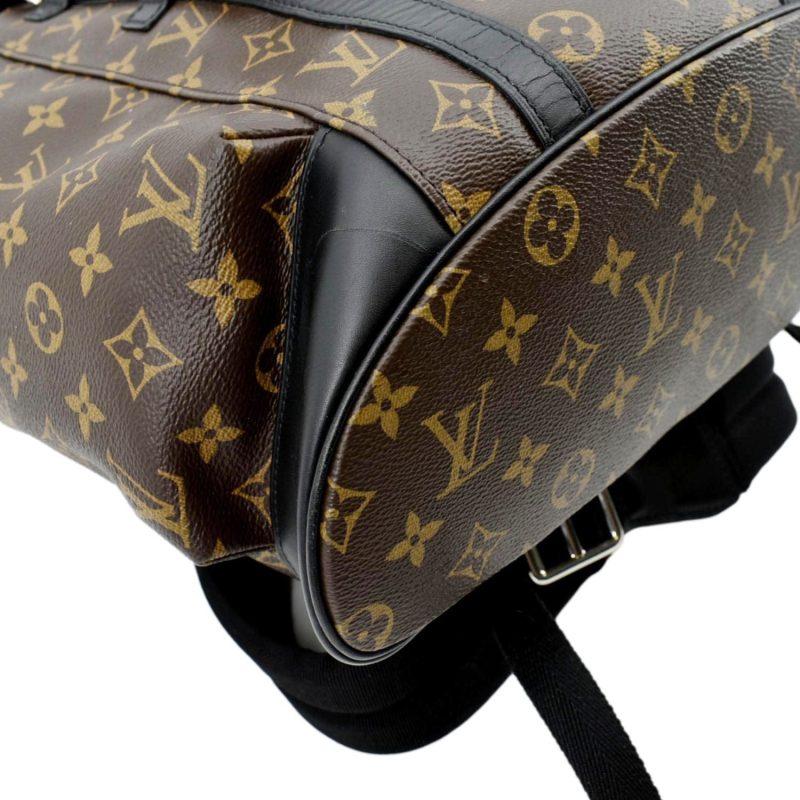 LOUIS VUITTON Christopher Noir M43735 Monogram Macassar Canvas Size MM - Image 10