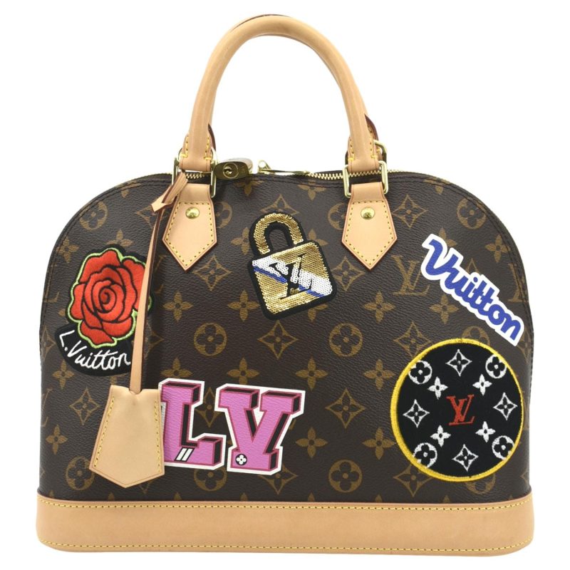 Louis Vuitton Alma PM Red Monogram Vernis (RRP £1650)