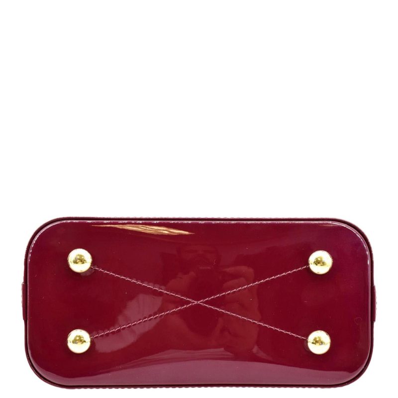 LOUIS VUITTON Alma LVxYK Blanc/Rouge M21712 Epi Leather Infinity Dot Size BB - Image 10