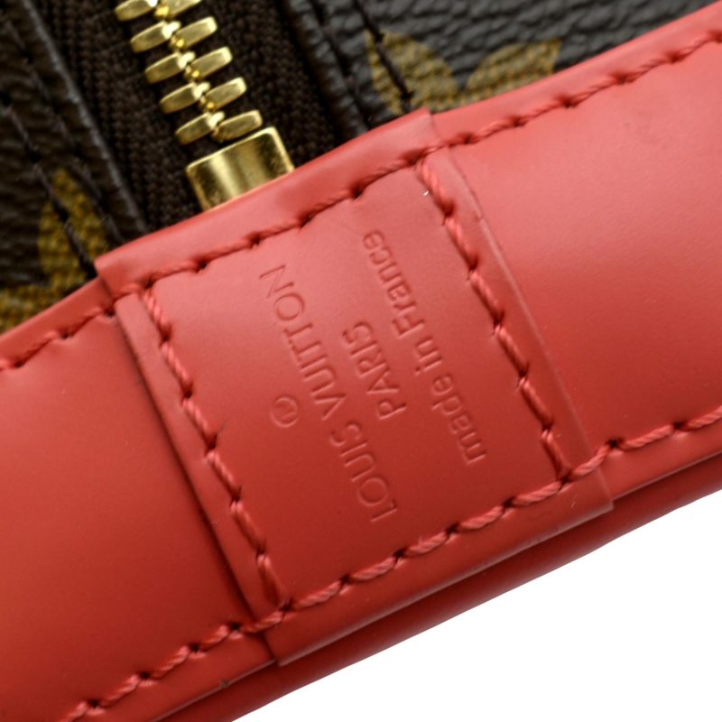 LOUIS VUITTON Alma BB Totem Monogram Canvas Satchel Bag Flamingo - Image 9
