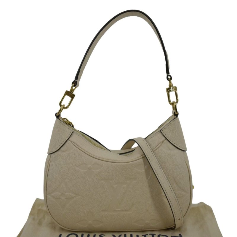 LOUIS VUITTON Bagatelle NM Noir M46002 Monogram Empreinte Leather - Image 3