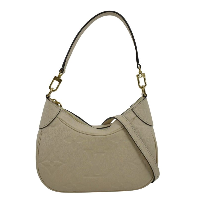 LOUIS VUITTON Bagatelle NM Noir M46002 Monogram Empreinte Leather