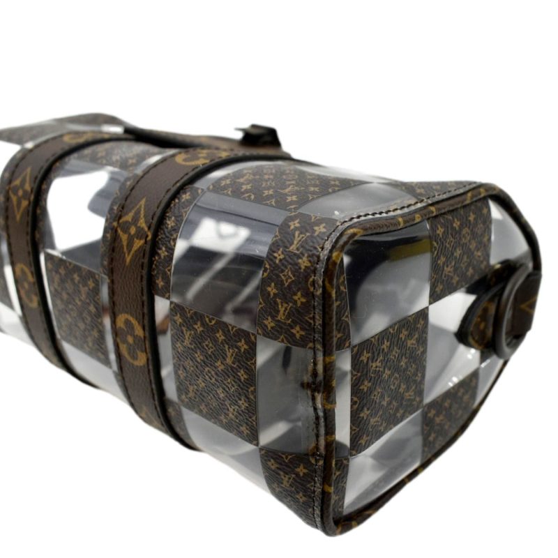 LOUIS VUITTON Chess Messenger Blue N40706 Damier・Denim 3D Cotton - Image 9