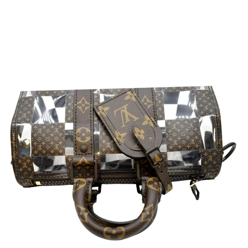 LOUIS VUITTON Chess Messenger Blue N40706 Damier・Denim 3D Cotton - Image 5