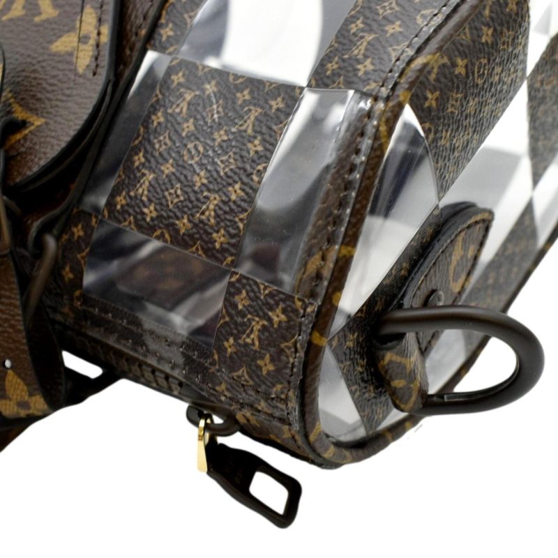 LOUIS VUITTON Chess Messenger Blue N40706 Damier・Denim 3D Cotton - Image 7