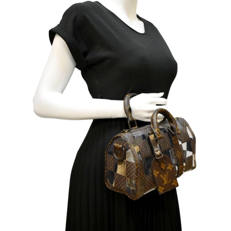 LOUIS VUITTON Chess Messenger Blue N40706 Damier・Denim 3D Cotton - Image 2
