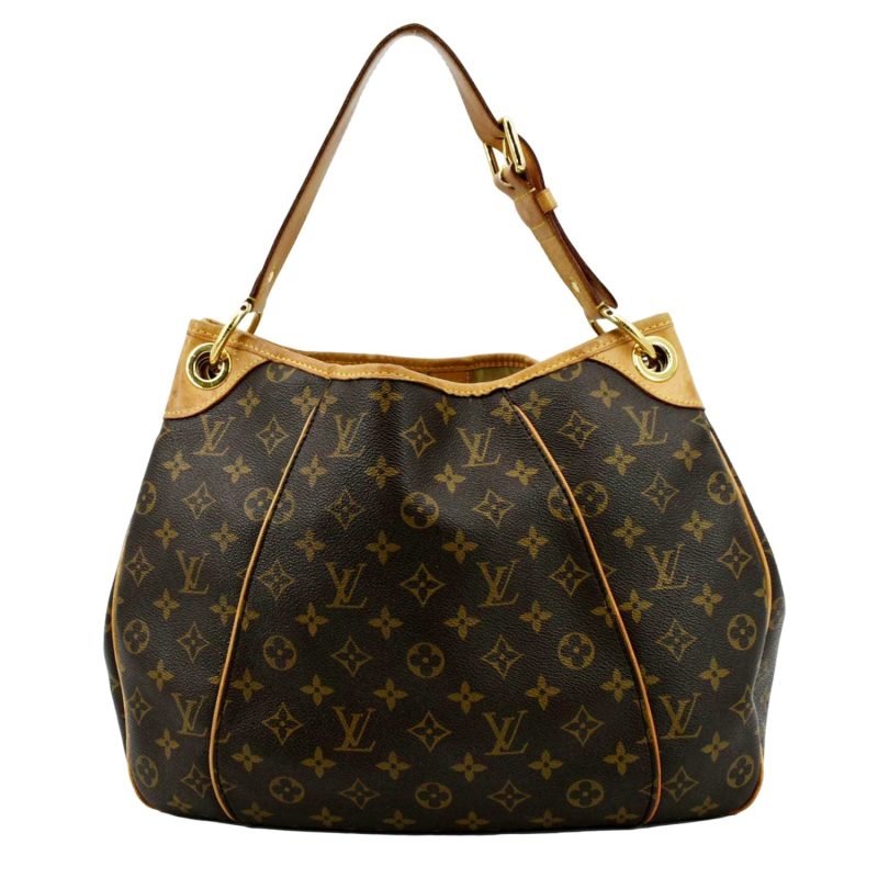 LOUIS VUITTON Galliera PM Monogram Canvas Hobo Shoulder Bag Brown - Image 2