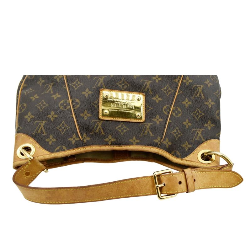 LOUIS VUITTON Galliera PM Monogram Canvas Hobo Shoulder Bag Brown - Image 3