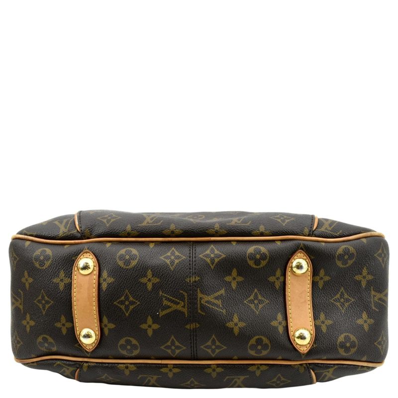 LOUIS VUITTON Galliera PM Monogram Canvas Hobo Shoulder Bag Brown - Image 10