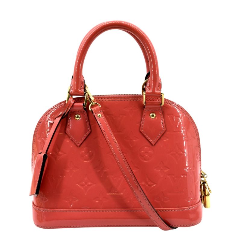 Louis Vuitton ALMA BB N41221 Damier Evene Handbag 2WAY Shoulder Bag Crossbody Brown G GoldPadlock LuggKey Leather
